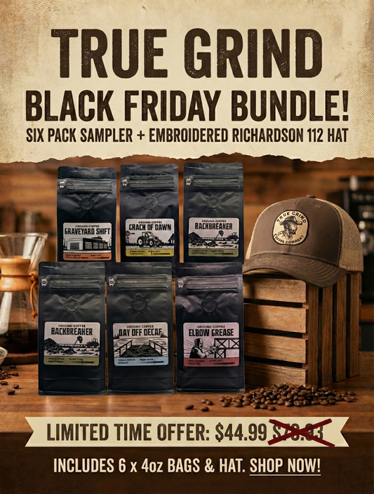 Coffee Sampler Pack & Trucker Hat Bundle